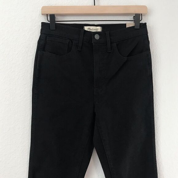 New! Madewell 10" High Rise Roadtripper Supersoft Davie Wash Knee Rip Jeans - Picture 4 of 14